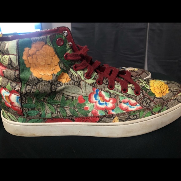 Gucci Supreme Tian High Tops - Picture 8 of 11